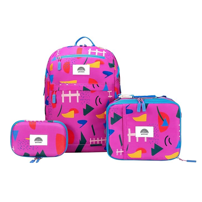 Stationery Bag, Lunch Bag, Backpack 3-Piece Set — Clearance Wholesale