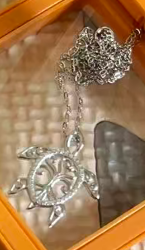 Women's Fashion Pendant Necklace Assorted, Sparkling Rhinestone Sea Turtle & Diamond Heart Necklaces,