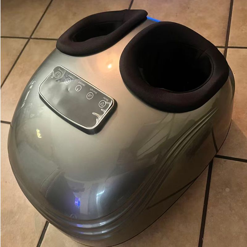 Shiatsu Foot Massager Machine with Heat, Deep Kneading Electric Feet Massage Device for Plantar Fasciitis, Relief for Tired Feet & Circulation