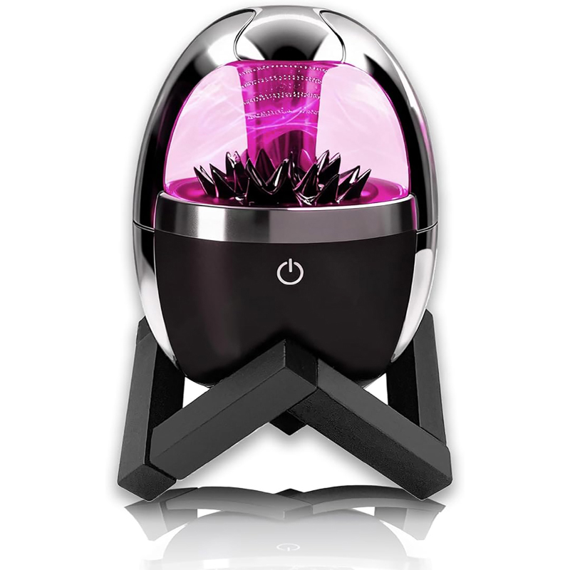 Ferrofluid Bluetooth Speaker Music Visualizer, Dancing Stereo Sound Sensitive Music Mate, Decorative LED Light Ferrofluid Display Desk Toy for Table, Bedroom, Office, Study, Science，Valentines Gift