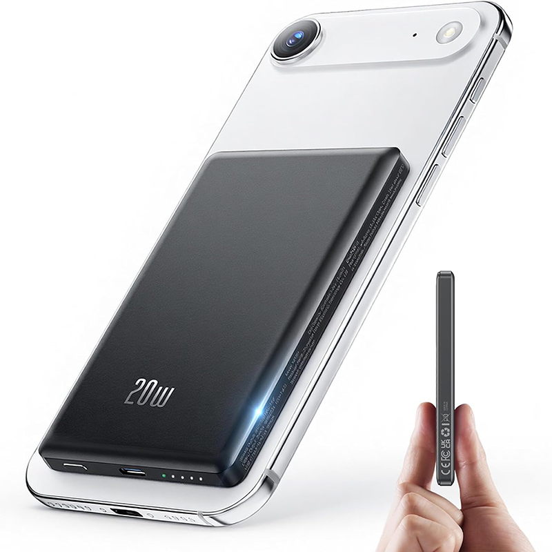 Portable Power Bank, High Capacity Fast Charging External Battery Pack, Ultra-Slim Portable Charger Compatible with iPhone 16/15/14/13 Series, Samsung, Android Phones and Tablets