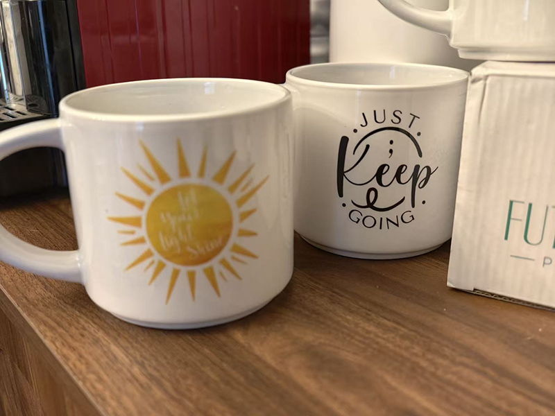 [Bulk 400k Units] Inspirational Ceramic Coffee Mug Set - Motivational Quotes "I am Strong", "You Rock" - Wholesale Liquidation Florida Warehouse Stock.