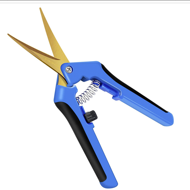 Professional Garden Pruning Shears Set - High-Carbon Stainless Steel Blades with Ergonomic Spring - Wholesale Liquidation Deal, Ideal for Landscaping Supply.