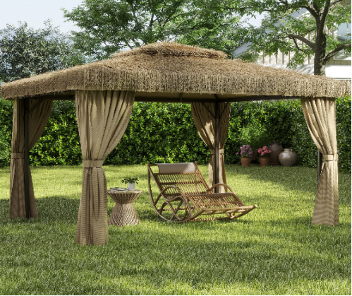 Outdoor gazebo sunshade