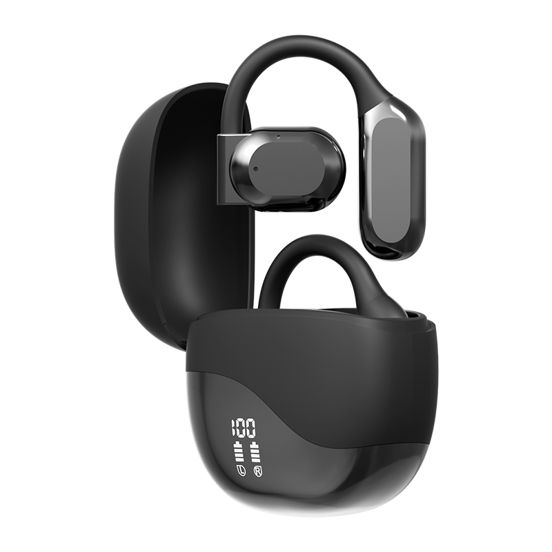 AI Language Translator Earbuds, OWS Real-Time 3-in-1 Translation Earbuds 144 Languages & Accents(Black)